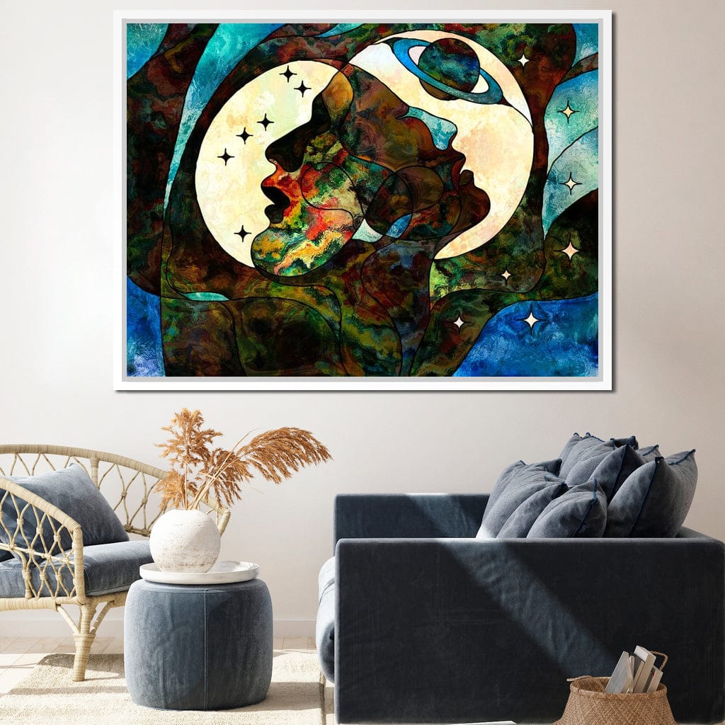 Dual Universe Canvas Wall Art