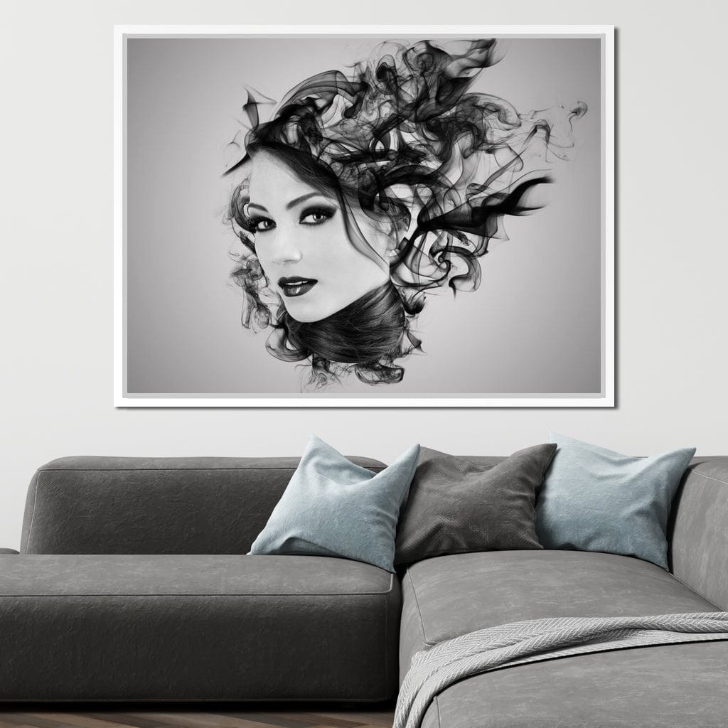 The Smoke Collection 03 Canvas Wall Art