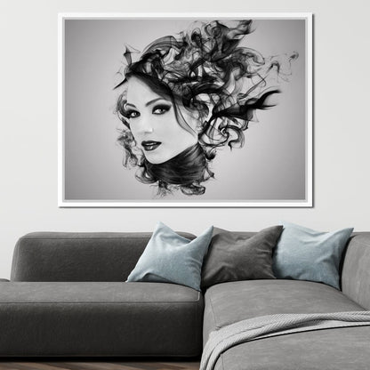 The Smoke Collection 03 Canvas Wall Art