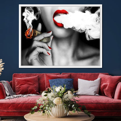 Hustle Never Sleeps Canvas Wall Art