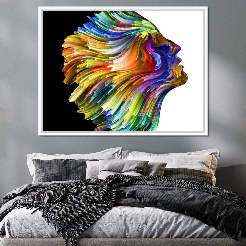 Color Imagination Canvas Wall Art