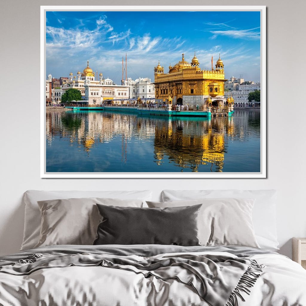 Golden Temple Amritsar Canvas Wall Art