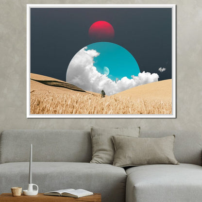 Rising Sun Canvas Wall Art