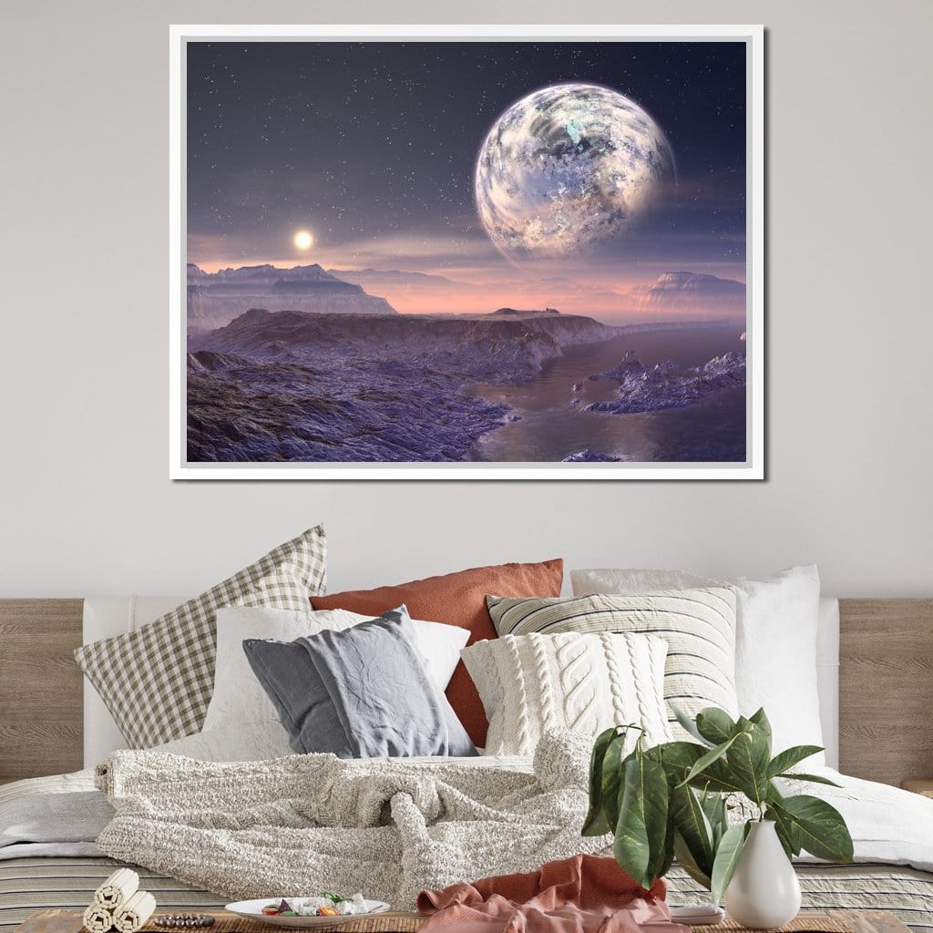 Dust of Chaos Canvas Wall Art