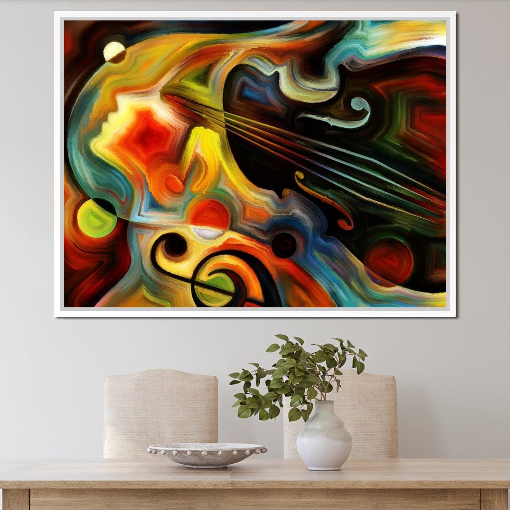 Violin Mind Canvas Wall Art
