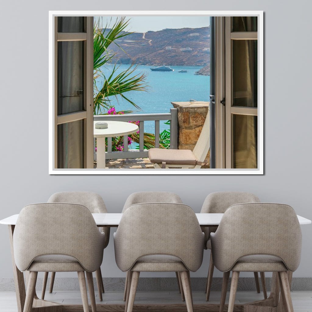 My Mykonos Canvas Wall Art