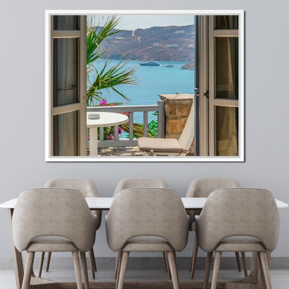 My Mykonos Canvas Wall Art