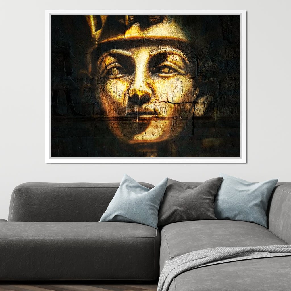 Pharaoh Tutankhamun Canvas Wall Art