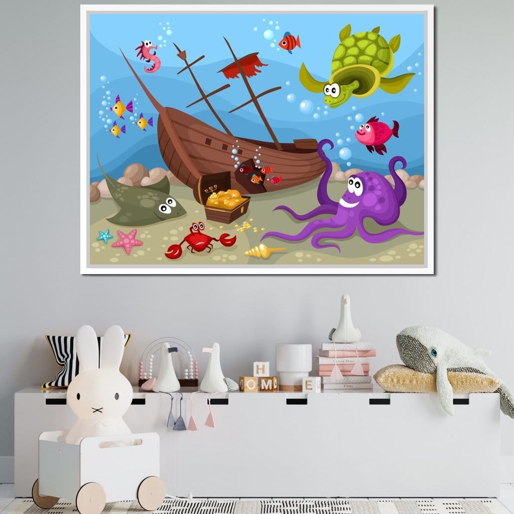 Sunken Treasure Canvas Wall Art