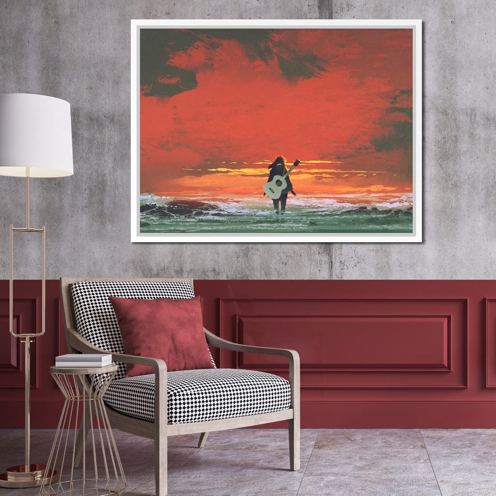 Looking for Inspiration Canvas Wall Art