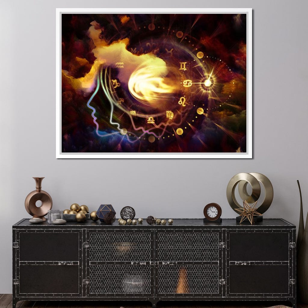 Astrology Profile Canvas Wall Art
