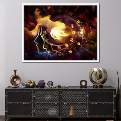 Astrology Profile Canvas Wall Art