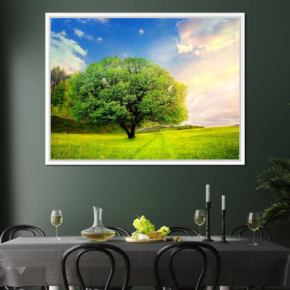 Spring Prairie Canvas Wall Art