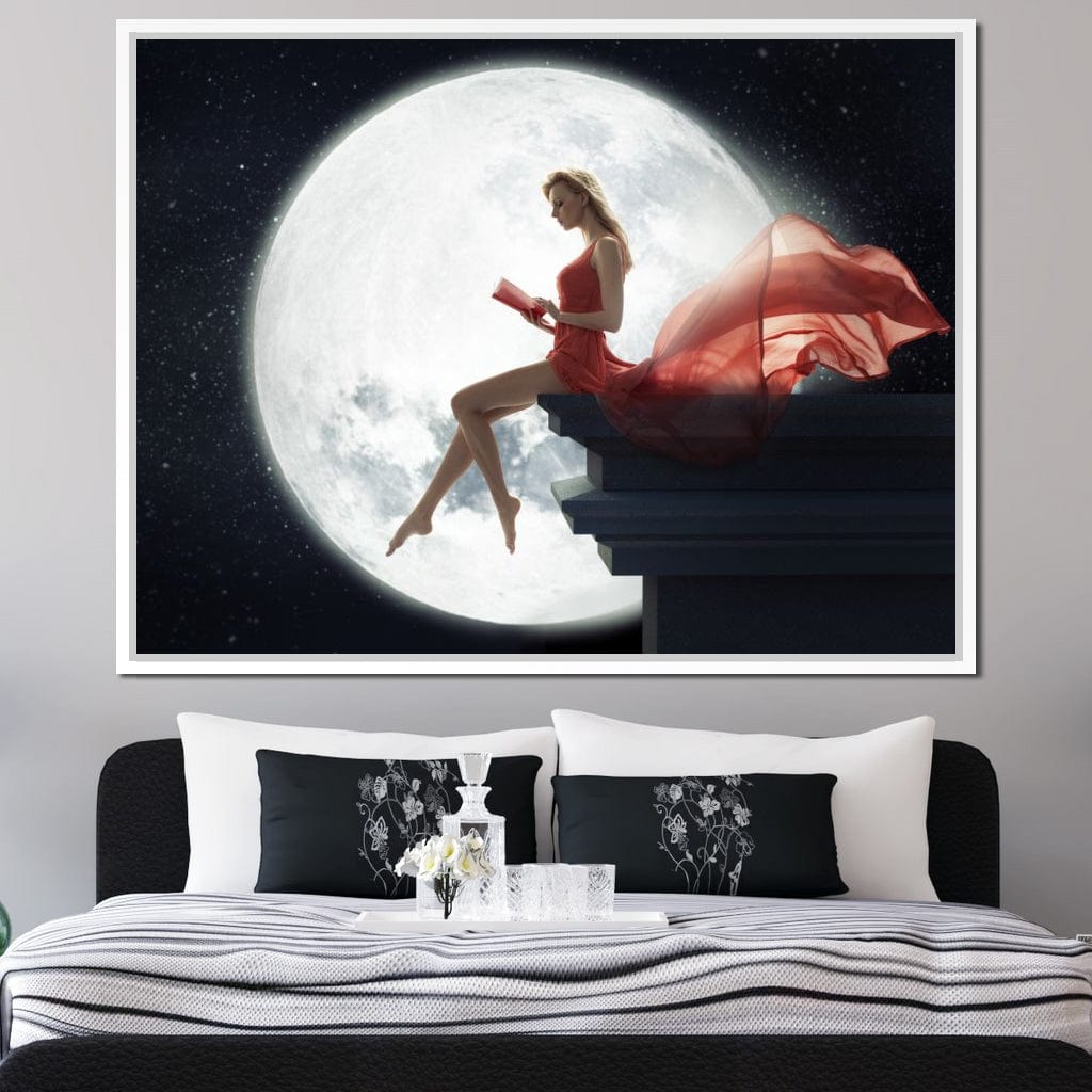 Moon Dreamer Canvas Wall Art