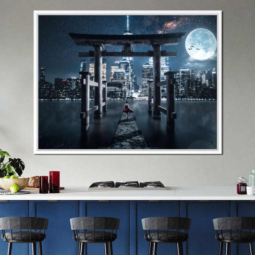 A Gate of New Hope Canvas Wall Art