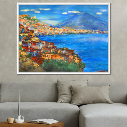 Naples Italy Canvas Wall Art