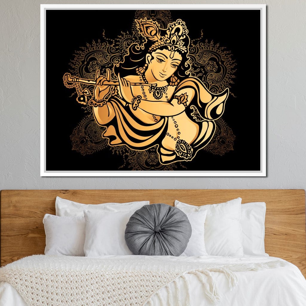 Hare Krishna Canvas Wall Art