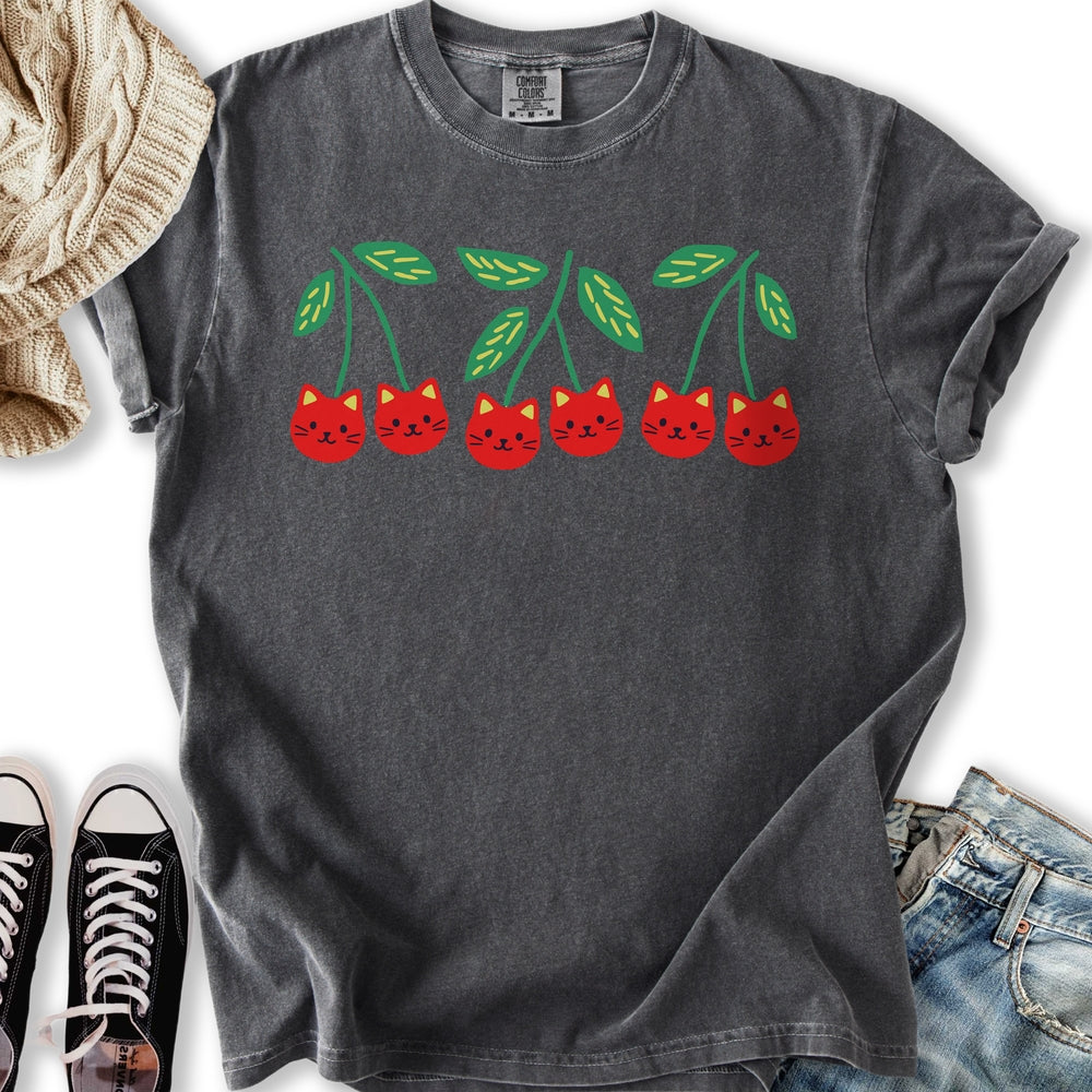 Cherry Kittens Relaxed Tee