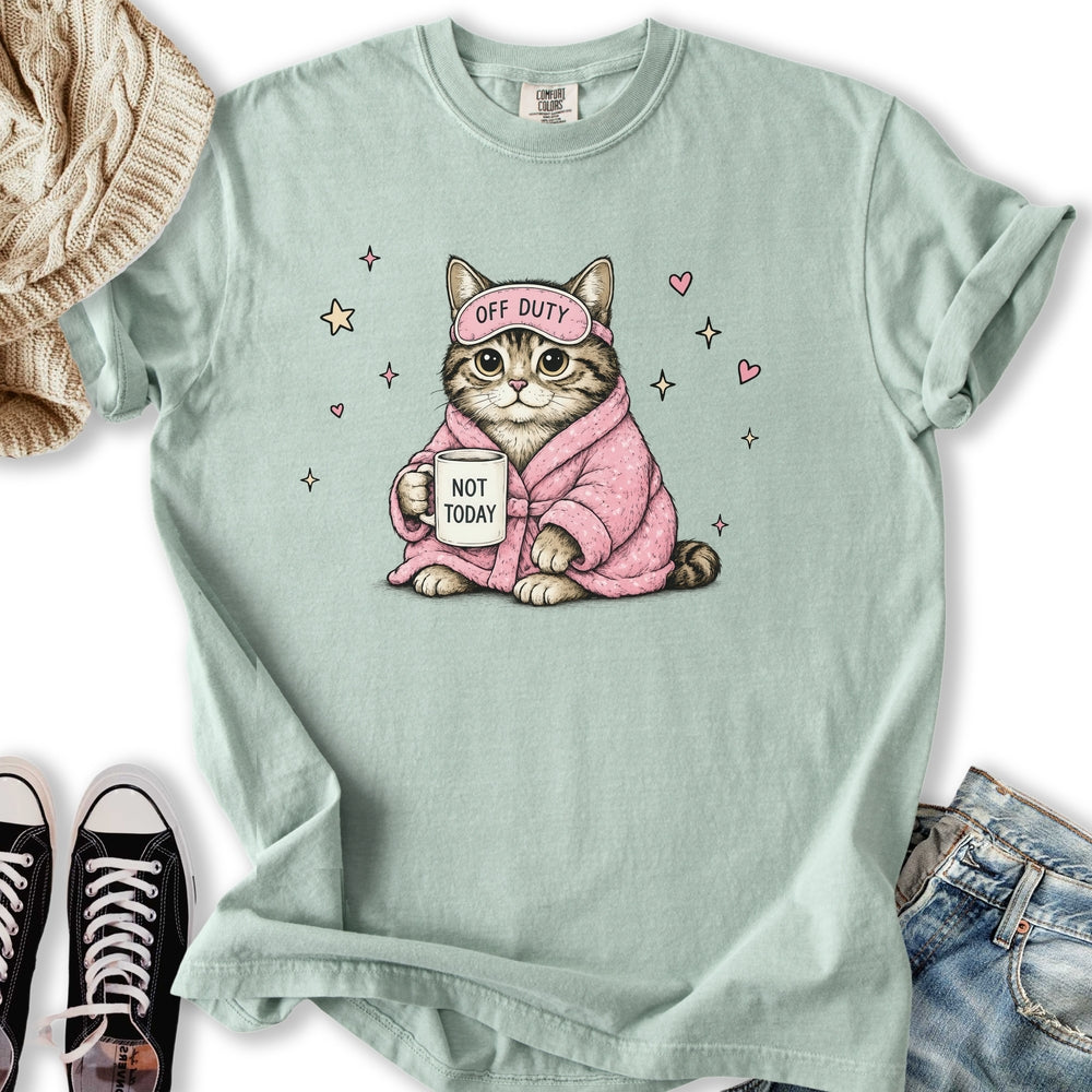 Not Today Cat Relaxed Tee