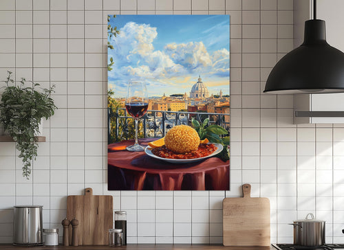 Rome Canvas Print – Supplì Wall Art | Framed Floating Frame Canvas, Ready to Hang
