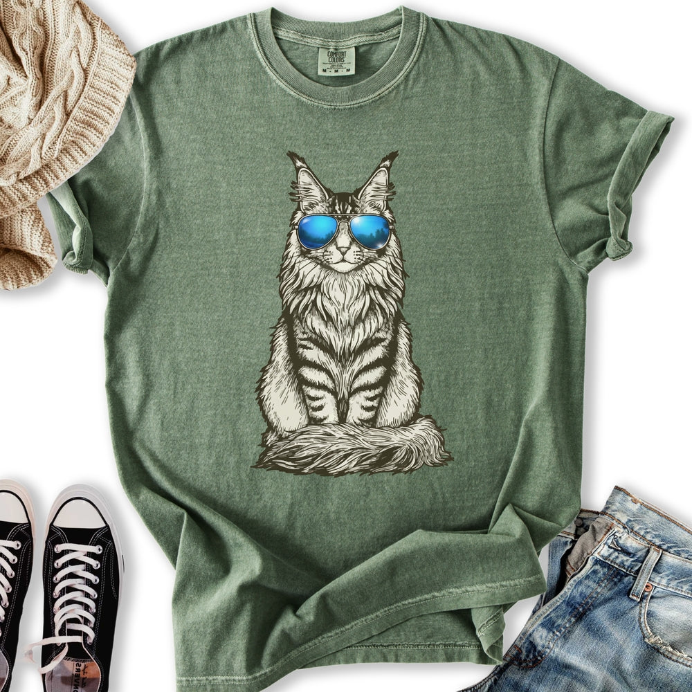 Aviators Maine Coone Relaxed Tee
