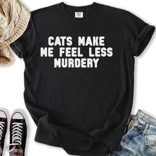 Feel Less Murdery Relaxed Tee