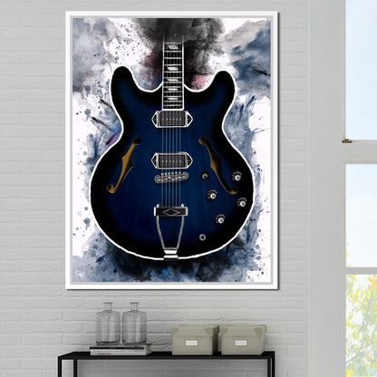 Gary Clark Jr's Electric Guitar Canvas Wall Art