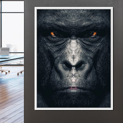 Gorilla Canvas Wall Art