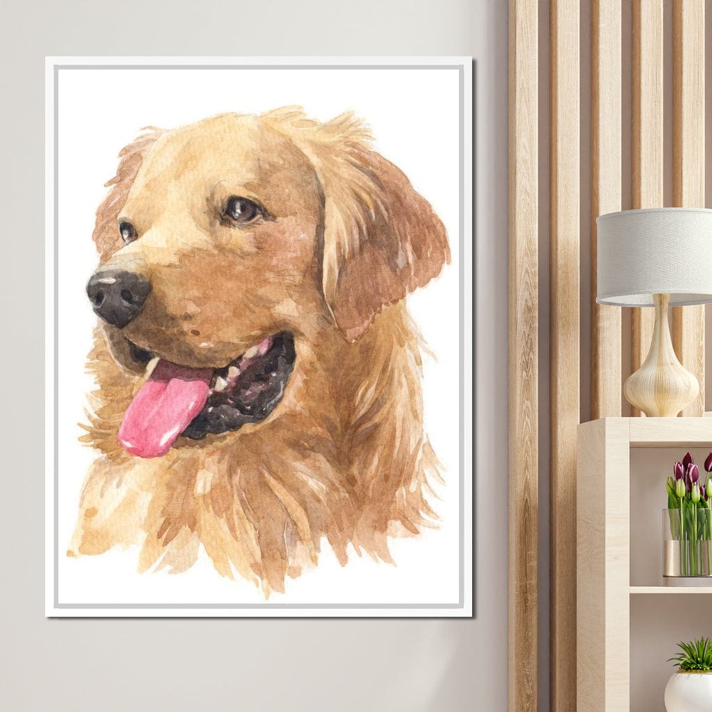 Golden Retriever Canvas Wall Art