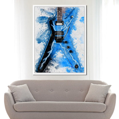 Dimebag Darrell's Guitar Canvas Wall Art