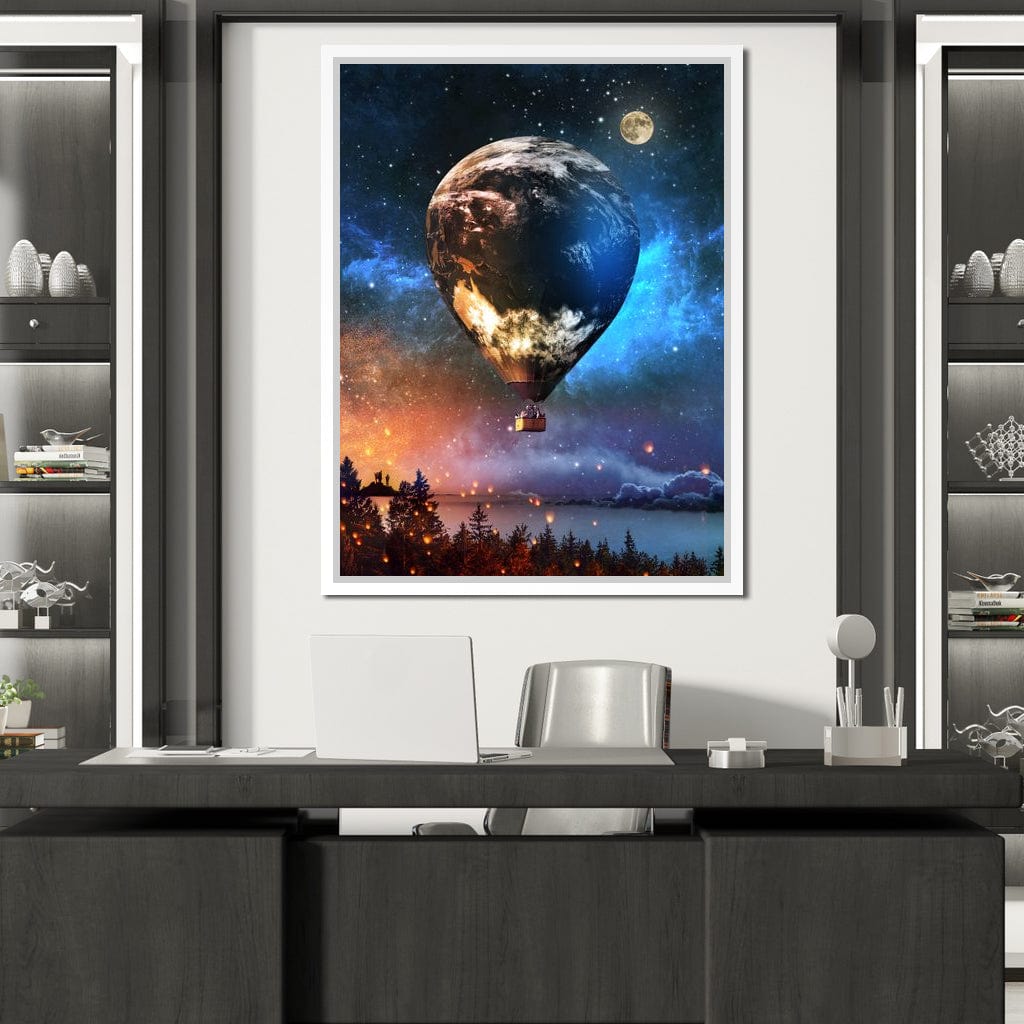 Earth Canvas Wall Art