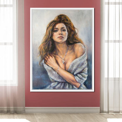 Sensual Portrait Canvas Wall Art