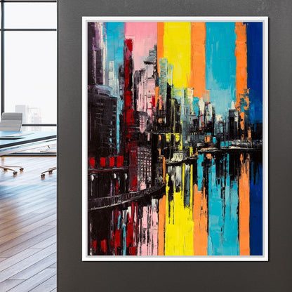 City Of Dreams Canvas Wall Art