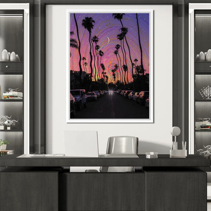 LA Vibes Canvas Wall Art