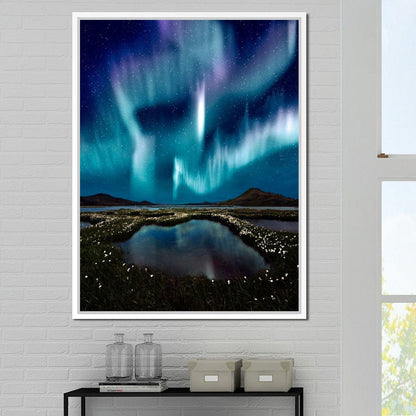 Enlightened Night Canvas Wall Art