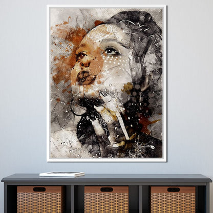 Woman Portrait Canvas Wall Art
