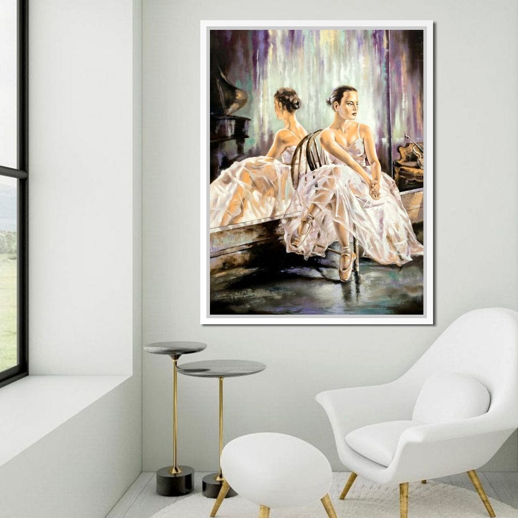 Ballet Conservatory Canvas Wall Art