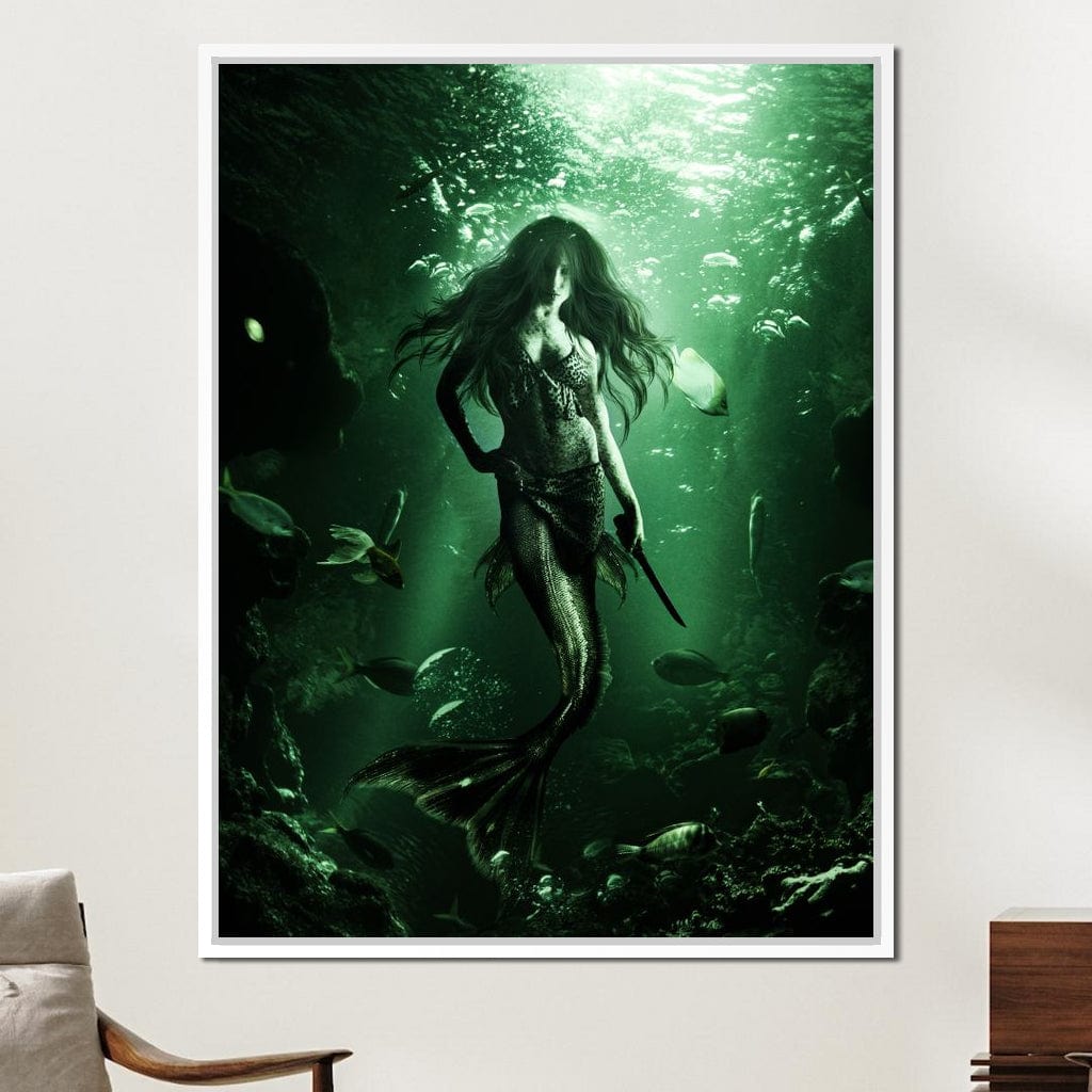 Huntress Siren Canvas Wall Art