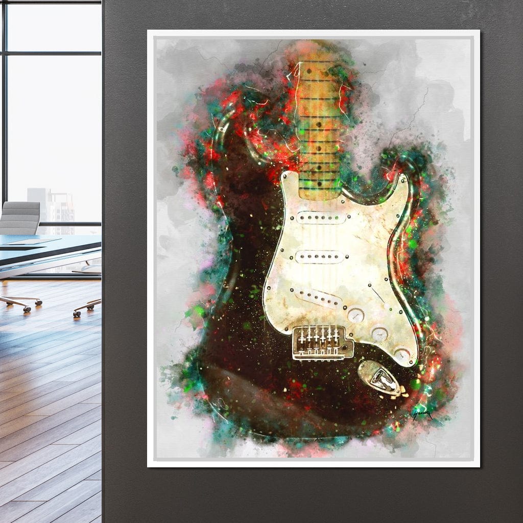 Eric Clapton's Guitar Canvas Wall Art
