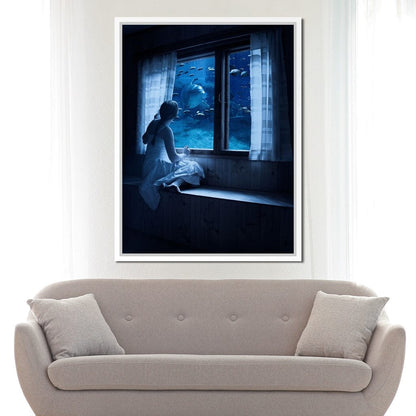 Deep Ocean Canvas Wall Art