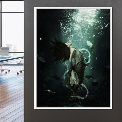 Come With Me Canvas Wall Art