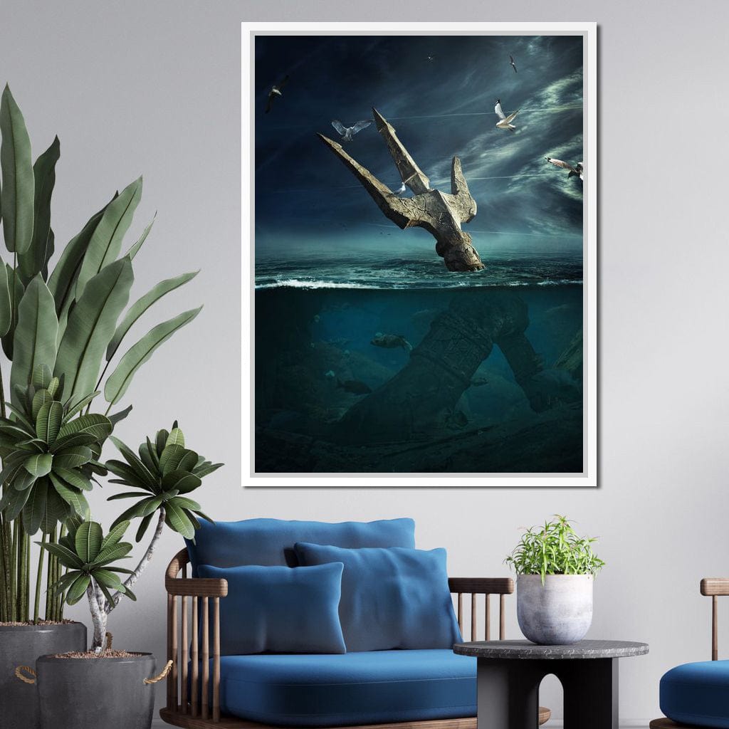 Last Hope - Poseidon Canvas Wall Art