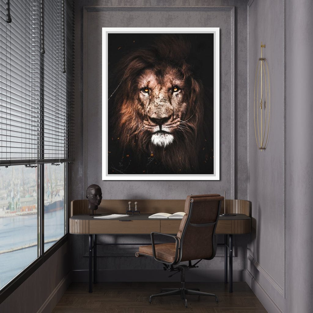Lion 2 Canvas Wall Art