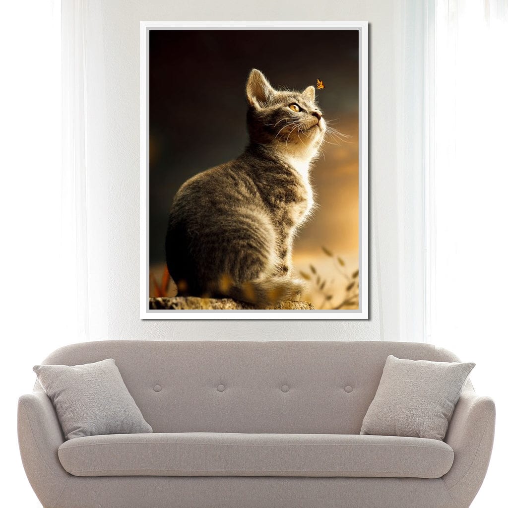 Cat Canvas Wall Art
