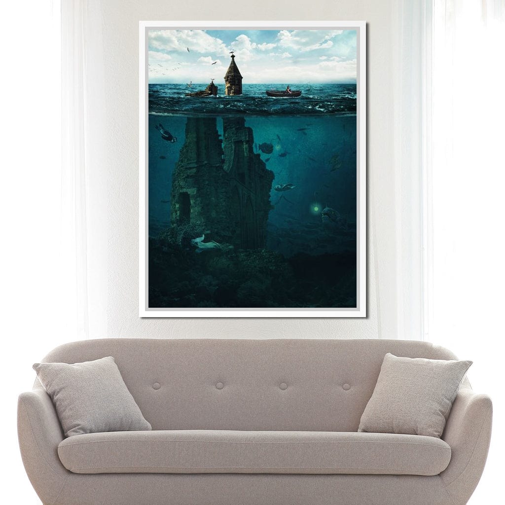 Lost City Canvas Wall Art