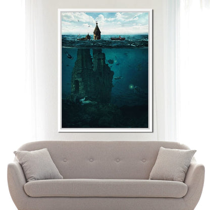 Lost City Canvas Wall Art