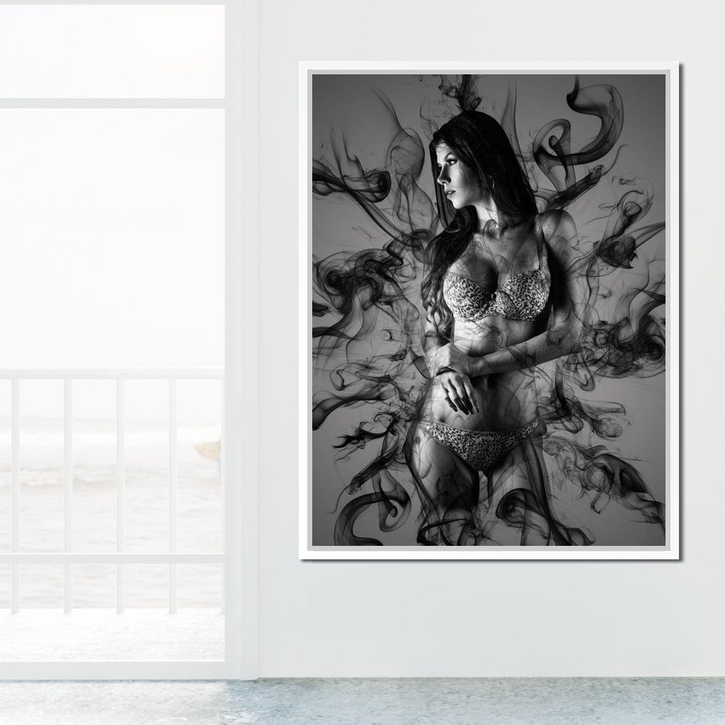 The Smoke Collection 08 Canvas Wall Art