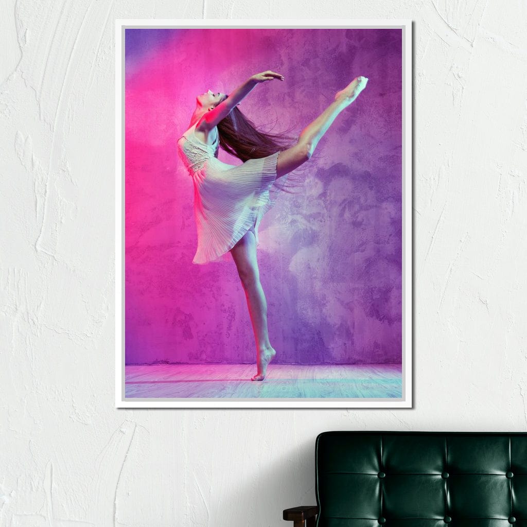 Ballet Dancer Canvas Wall Art