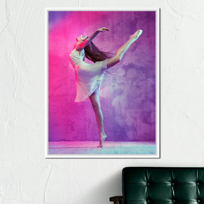 Ballet Dancer Canvas Wall Art