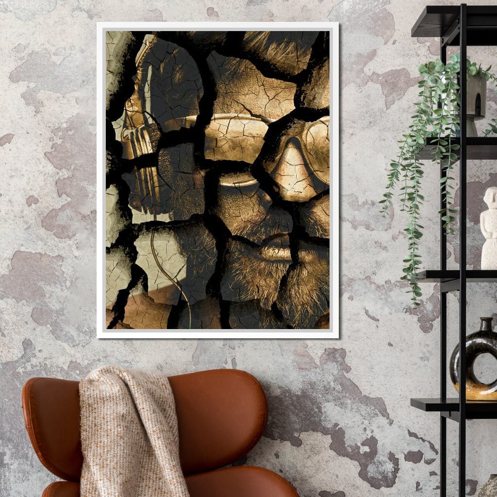 Gold Rush Canvas Wall Art